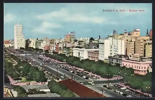 AK Buenos Aires, Avenida 9 de Julio