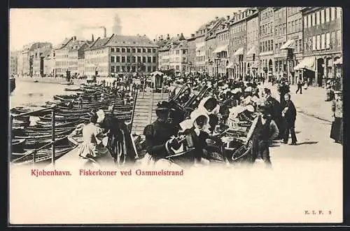 AK Kjobenhavn, Fiskerkoner ved Gammelstrand