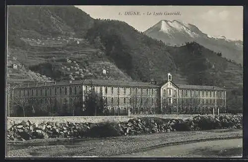 AK Digne, Le Lycée Gassendi