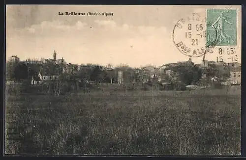 AK La Brillanne /Basses-Alpes, Panorama