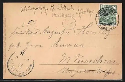 AK Alt-Frankfurt, Partie am Römer