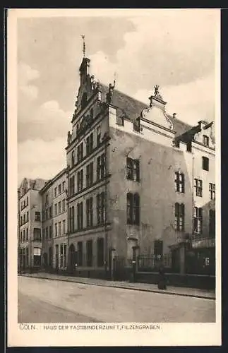 AK Köln, Haus der Fassbinderzunft, Filzengraben