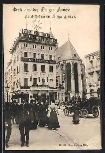 AK Köln, Hotel-Restaurant Ewige Lampe