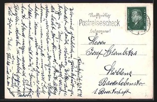 AK Frankfurt-Westend, Neubau der I. G. Farbenindustrie, Bürokomplex nach Entwurf von Hans Poelzig