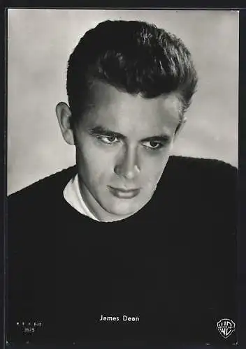 AK Schauspieler James Dean mit Föhnfrisur