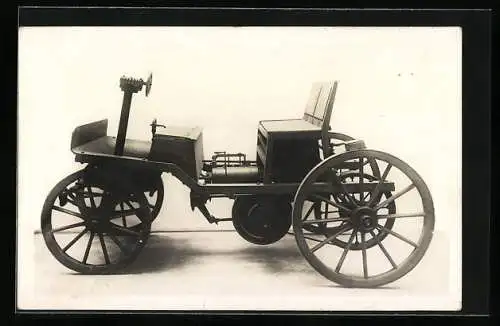 AK Wien, Technisches Museum, Erstes Benzinautomobil aus dem Jahre 1875 v. Siegfried Markus