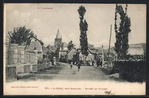 AK St-Come /Aveyron, Entrée du Village