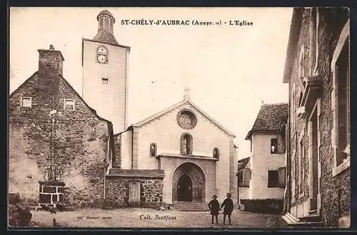 AK St-Chély-d`Aubrac /Aveyron, L`Eglise