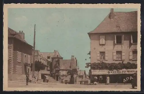 AK Montbazens /Aveyron, Place de al Pompe