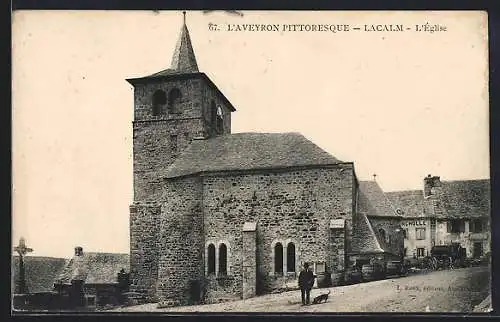 AK Lacalm /Aveyron, L`Église