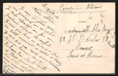 AK Rodez, Rue Béteille, Strassenpartie