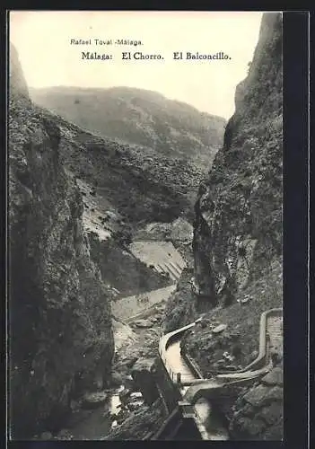 AK Málaga, El Chorro, el Balconcillo