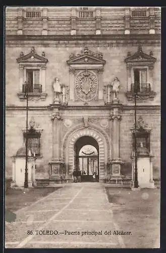 AK Toledo, Puerta principal del Alcázar