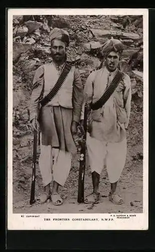 AK Pakistan, The Frontier Constabulary, Grenze