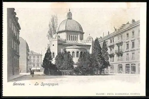 AK Genève, La Synagogue, Synagoge