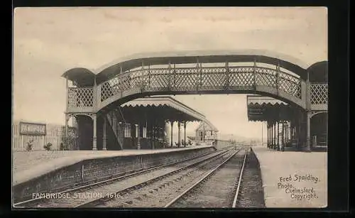 AK Fambridge, View of the Station, interior