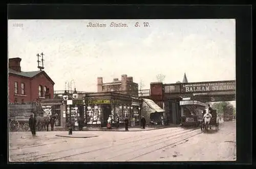 AK Balham, S. W. Station