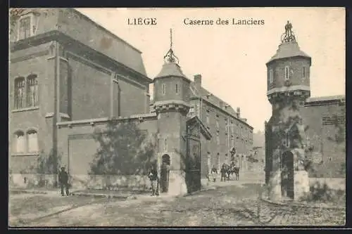 AK Liége, Caserne des Lanciers, Kaserne