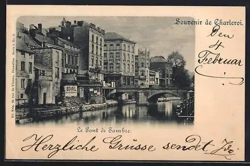 AK Charleroi, Le Pont de Sambre