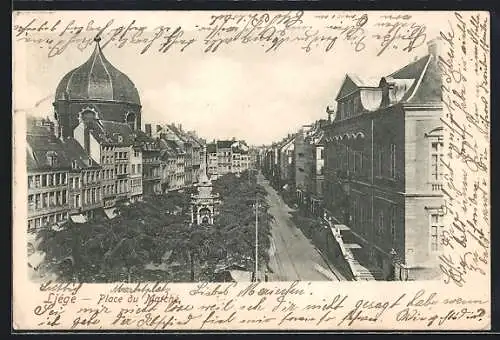 AK Liége, Place du Marché