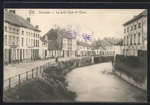 AK Dixmude, Le petit Quai et l`Yser