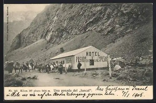 AK Juncal, Hotel Posada de los Expresos