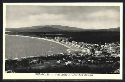 AK Piriapolis, Vista desde el Cerro San Antonio