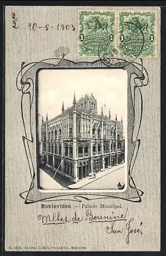 AK Montevideo, Palacio Municipal