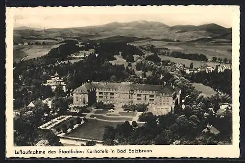 AK Bad Salzbrunn, Das Staatliche Kurhotel