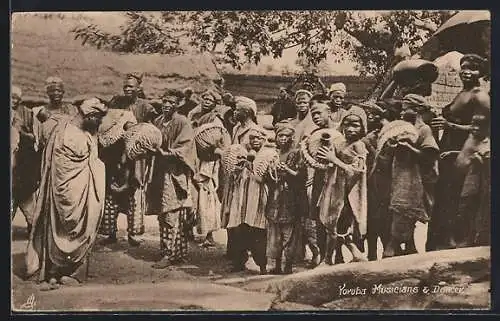 AK Nigeria, Yoruba Musicians and Dancer