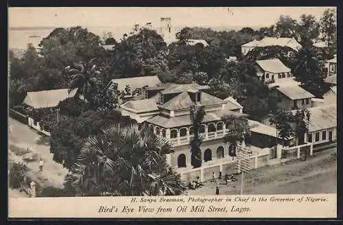 AK Lagos, Bird`s Eye View from Oil Mill Street