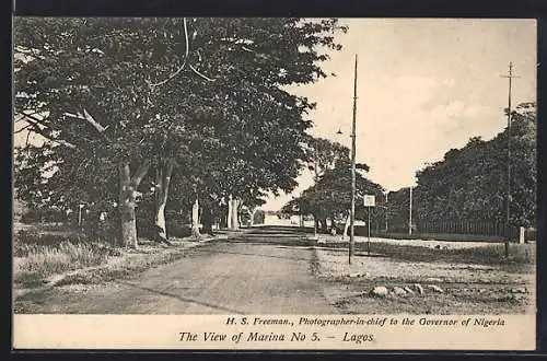 AK Lagos, The View of Marina No. 5