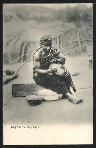 AK Lagos Mother feeding her baby