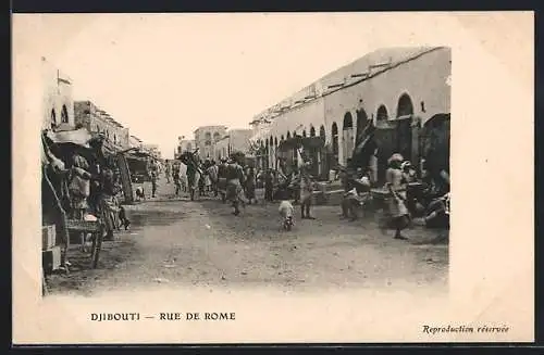 AK Djibouti, Rue de Rome