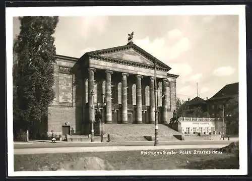 AK Posen, Reichsgautheater Grosses Haus