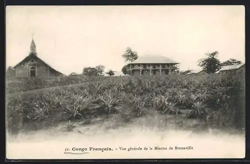 AK Brazzaville, Vue générale de la Mission