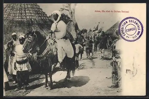 AK Adem, fils aîné du Sultan Snoussi