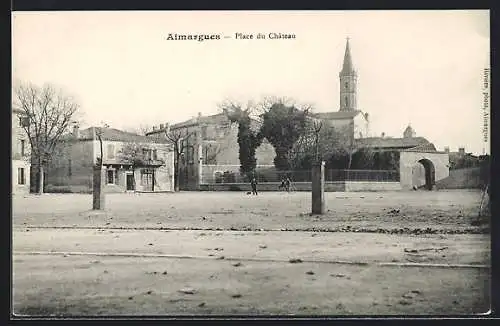 AK Aimargues, Place du Chateau