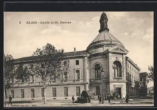 AK Alais, Lycee J.-B.Dumas mit Schülern