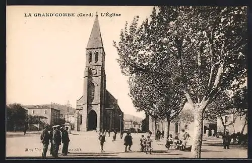 AK Grand Combe, L`Eglise, Kirchenansicht