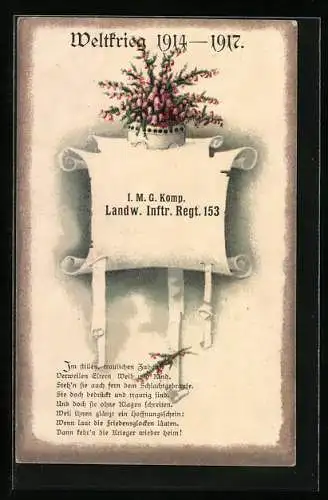 AK I. M. G. Komp. Landw. Inftr. Regt. 153