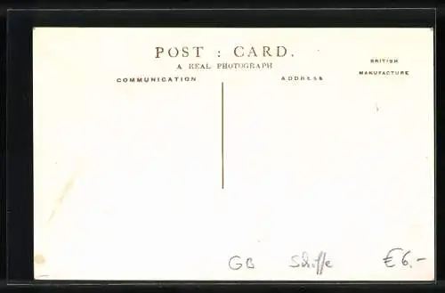 AK Cunard White Star, Passagierschiff SS Mauretania