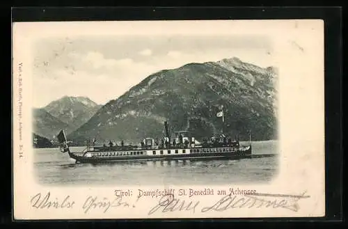 AK Dampfschiff St. Benedikt am Achensee