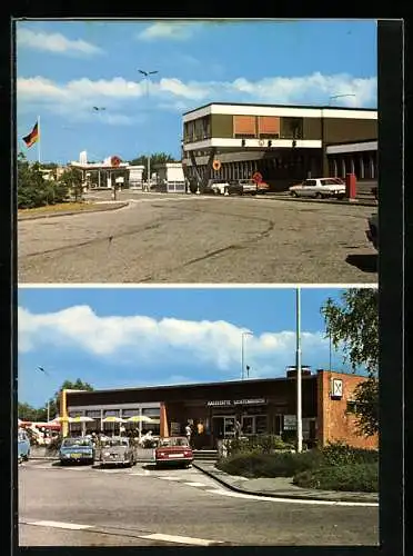 AK Aachen-Lichtenbusch, Bundesautobahn-Raststätte, Restaurant u. Kiosk