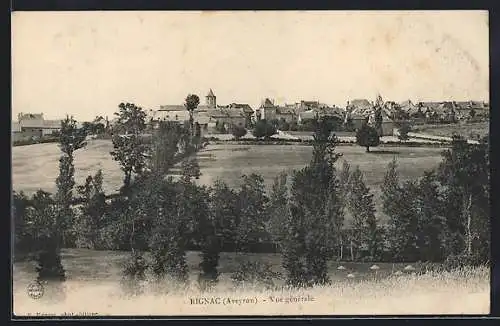 AK Rignac /Aveyron, Vue générale