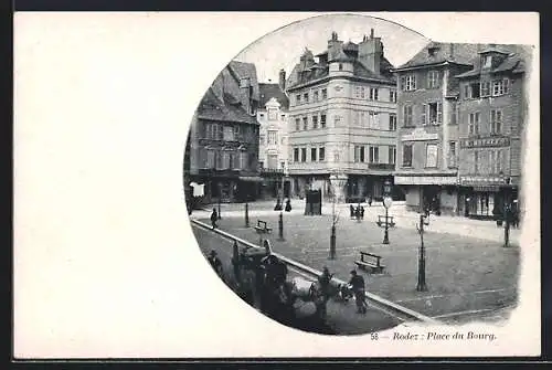 AK Rodez, Place du Bourg