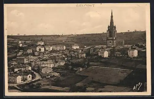 AK Belmont-sur-Rance, Vue générale