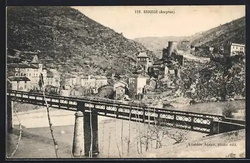 AK Brousse /Aveyron, Vue général