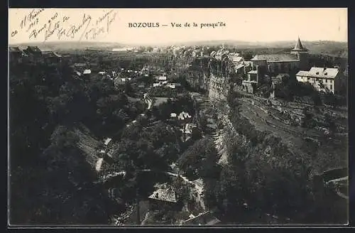 AK Bozouls, Vue de la presqu`ile