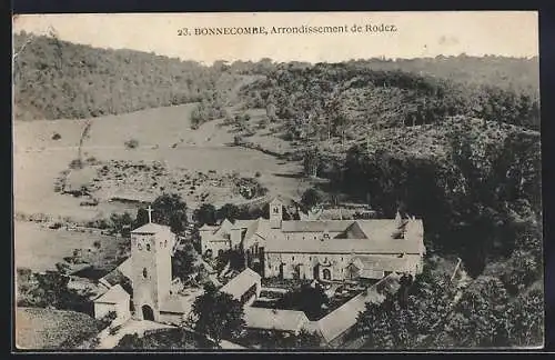 AK Bonnecombe /Rodez, Vue général